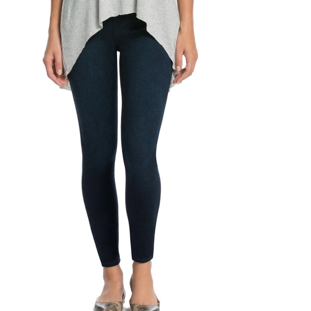 SPANX Jean-Ish Ankle Leggings (Size: MP)